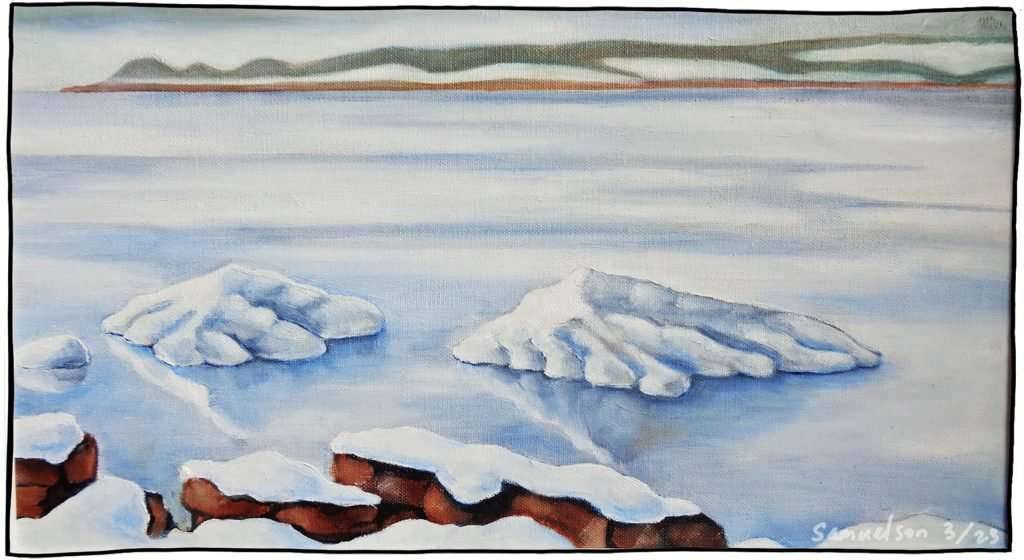 Frozen Cove by JoDee Samuelson